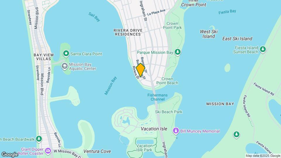 3403 Riviera Dr Map and Location Details