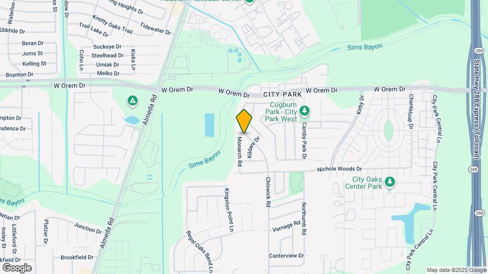 12610 Chiswick Rd Map and Location Details