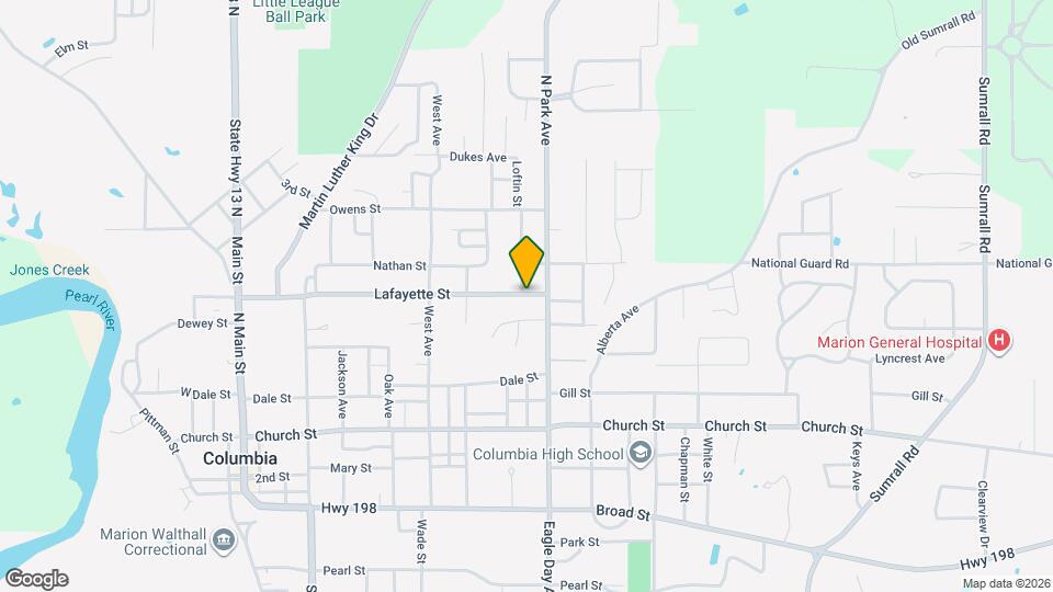 902 Lafayette St Map and Location Details