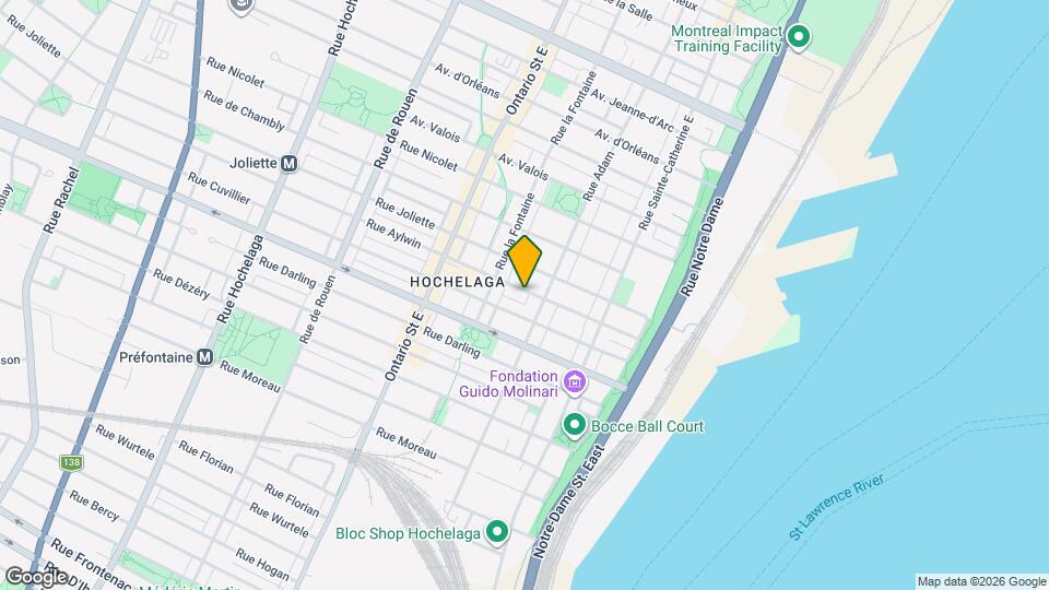 1658-1662 Aylwin Map and Location Details