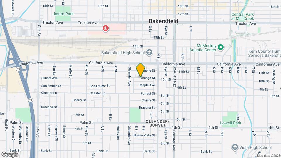 1917 Orange St Map and Location Details