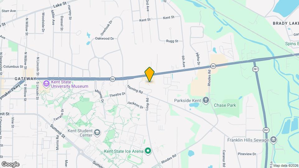 1604 E Main St Map and Location Details