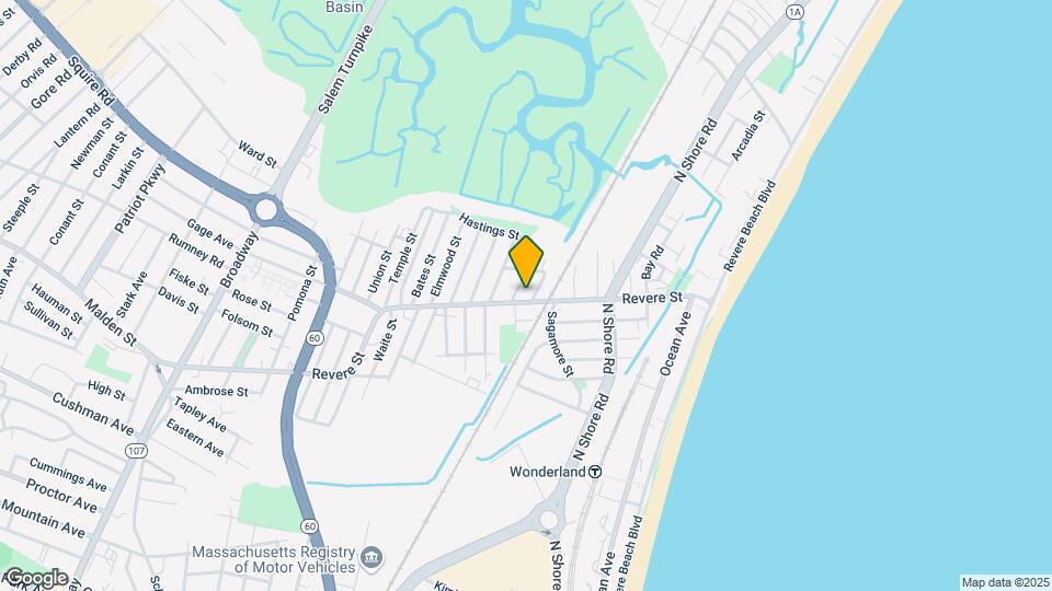 428 Revere St-Unit -1 Map and Location Details