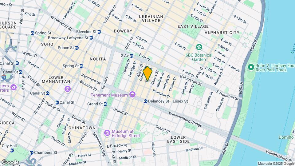 142 Ludlow St Map and Location Details