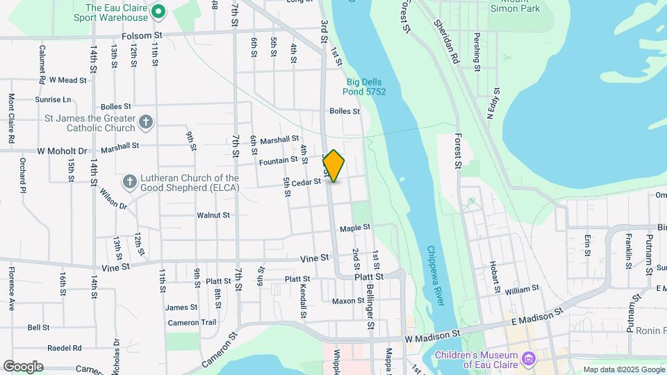 2227 3rd St Map and Location Details