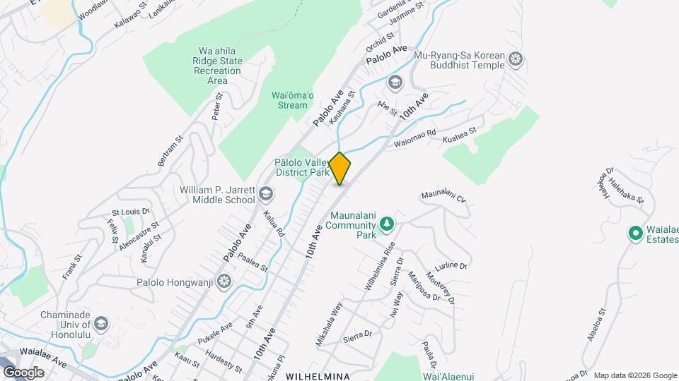 2052 10th Ave Map and Location Details