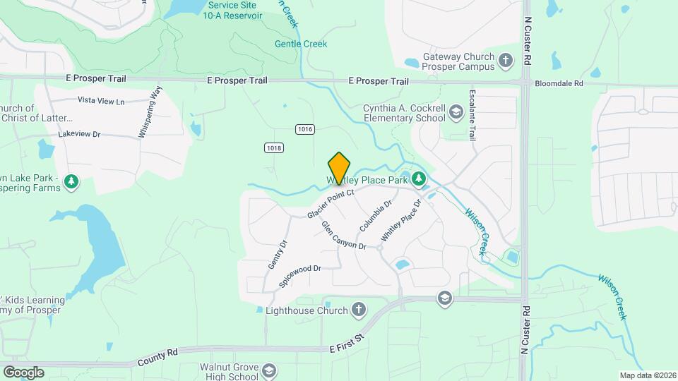 3741 Glacier Point Ct Map and Location Details