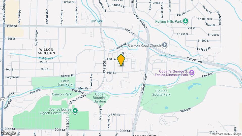 1547 Brinker Ave Map and Location Details