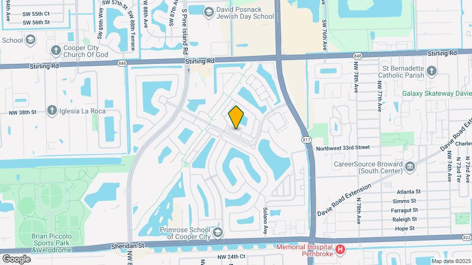 8354 NW 39th Ct Map and Location Details