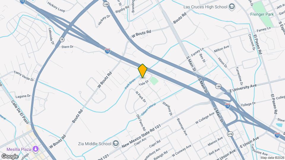 2010 Stanford St Map and Location Details