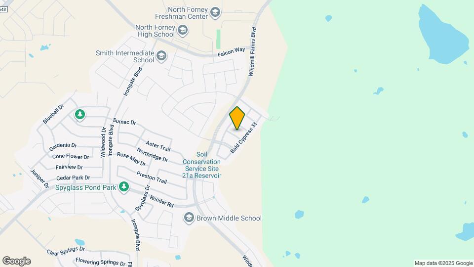 9430 Smoke Tree Dr Map and Location Details