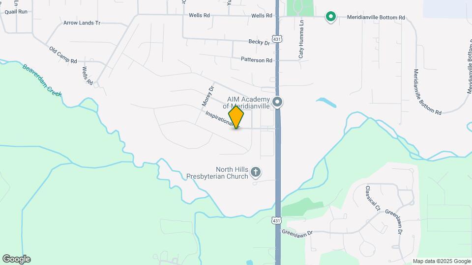 118 Inspirational Dr Map and Location Details