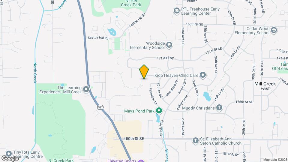 17321 18th Ave SE Mapa y Detalles de la Ubicación