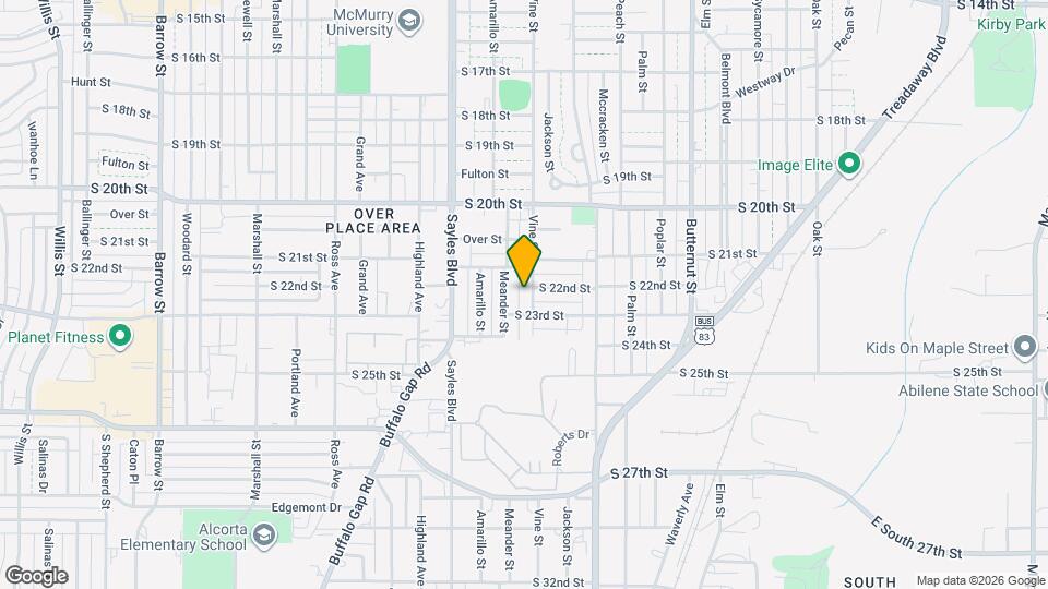 2210 Vine St Map and Location Details