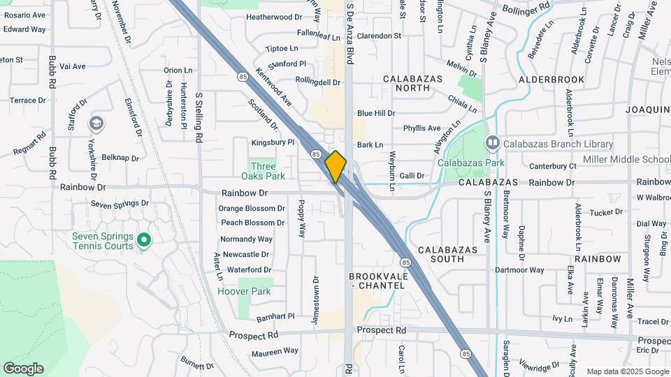 7335 Rainbow Dr Map and Location Details