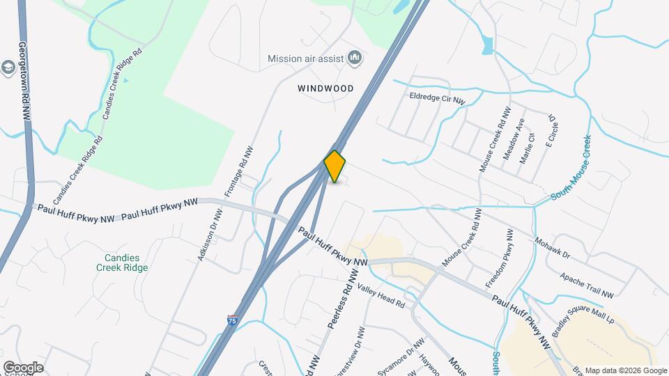 4371 Ellis Cir NW Map and Location Details