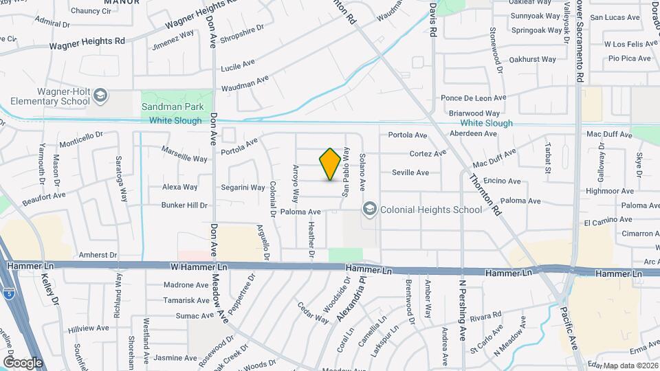 2020 San Gabriel Way Map and Location Details