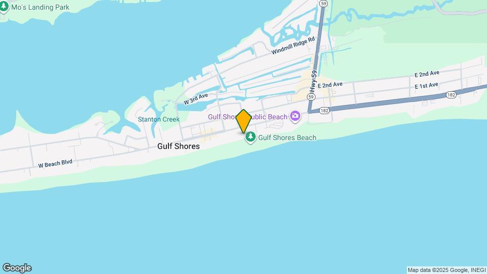 407 W Beach Blvd Mapa y Detalles de la Ubicación