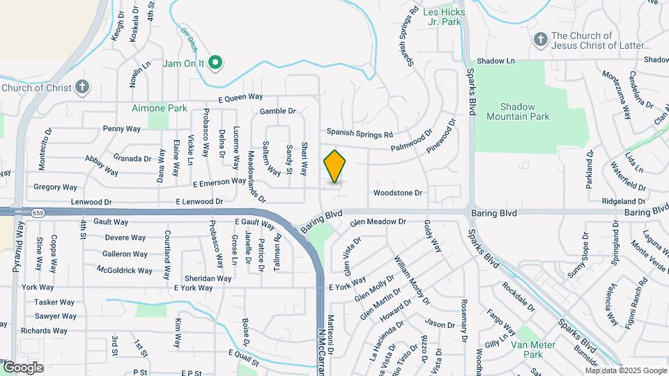 3121 Bristle Branch Dr Map and Location Details