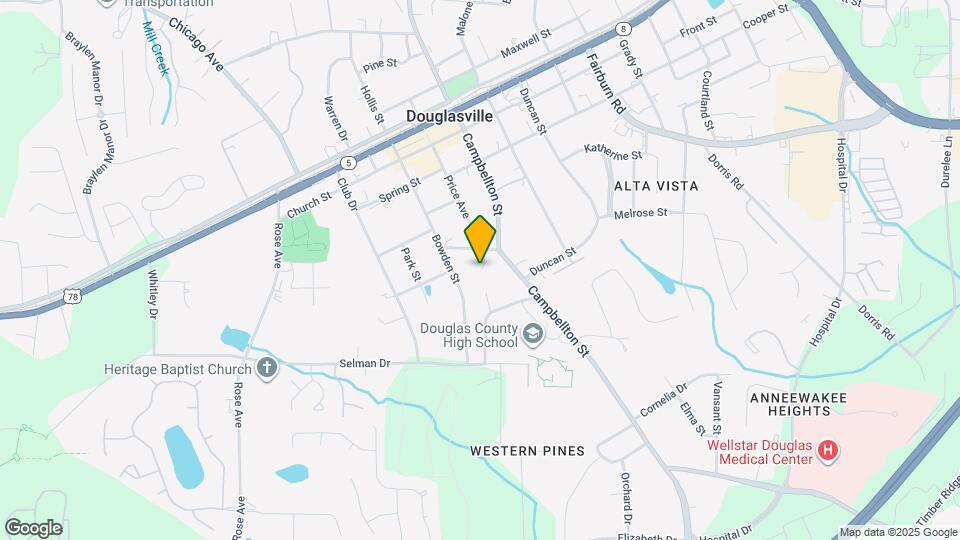 8634 N Anna Way Map and Location Details