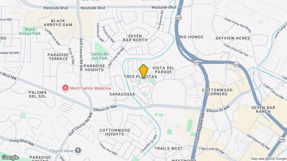 10605 Stanley Dr NW Map and Location Details