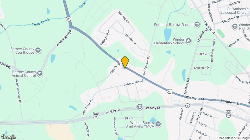 312 GA Hwy 211 Map and Location Details