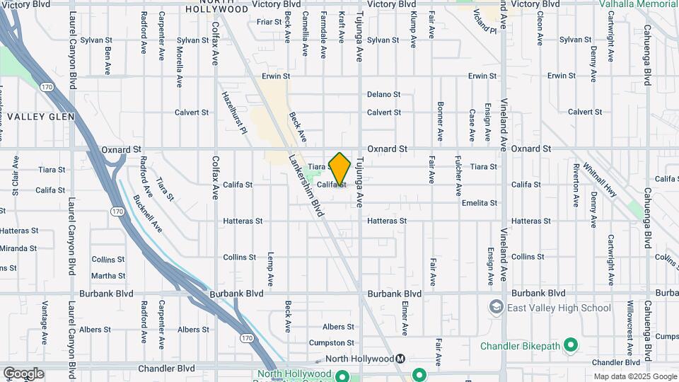 11440 Califa St Map and Location Details