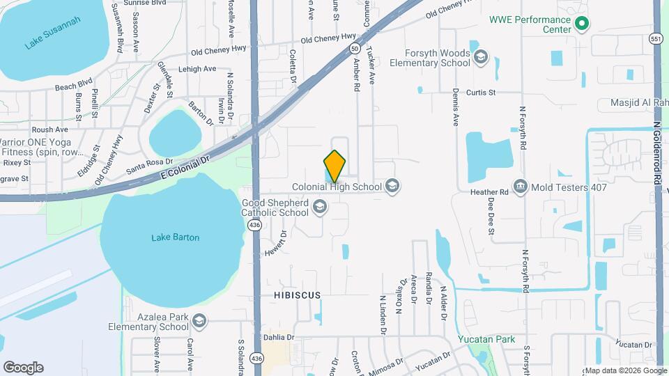 6003 Oleander Dr Map and Location Details