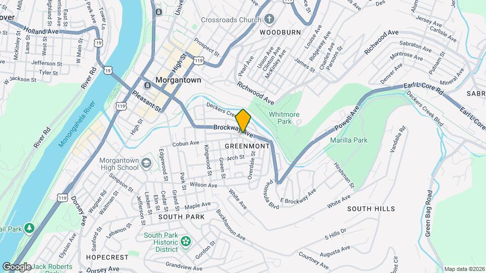 557 Clark St Map and Location Details