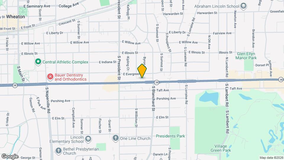 1213 E Roosevelt Rd Map and Location Details