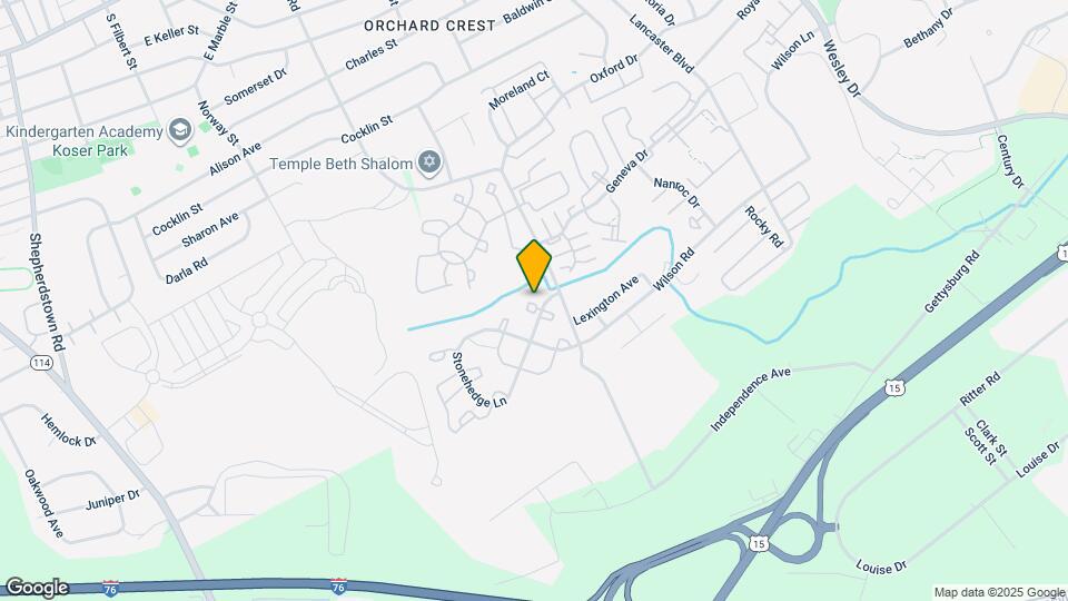335 Stonehedge Ln Map and Location Details