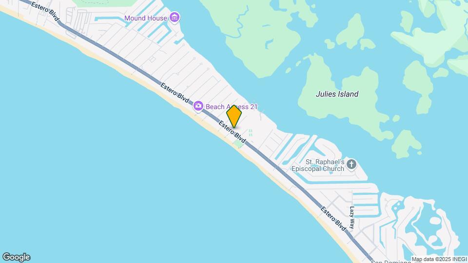 4501 Estero Blvd Map and Location Details