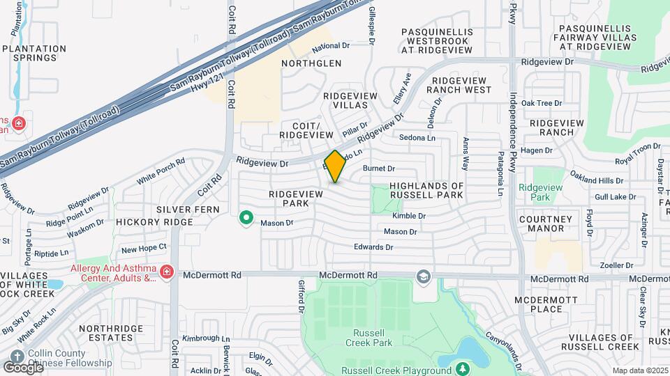 3537 Brewster Dr Map and Location Details