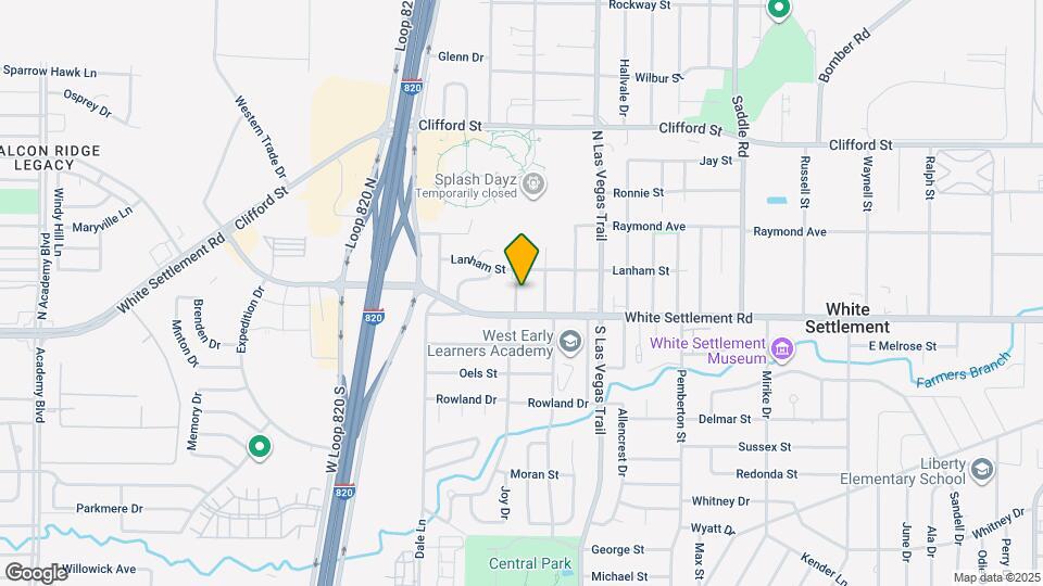 110 N Redford Ln Map and Location Details