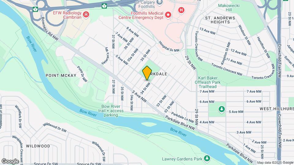 3419 5th Ave NW Map and Location Details