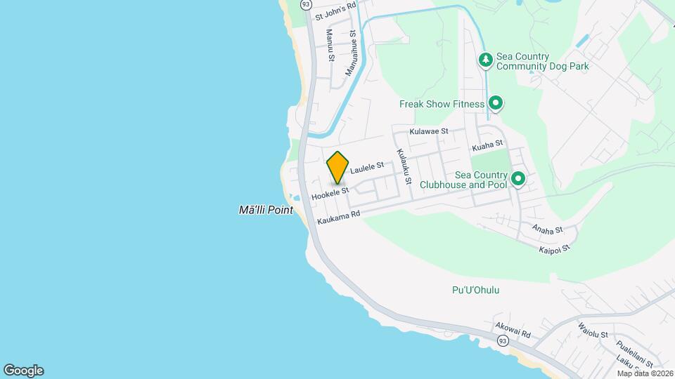 87-896-896 Hakeakea St Map and Location Details