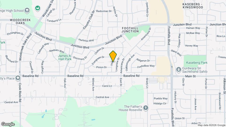 2212 Thurton Dr Map and Location Details