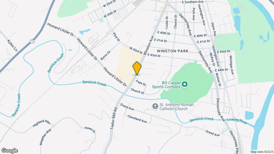4600 Winston Ave Mapa y Detalles de la Ubicación