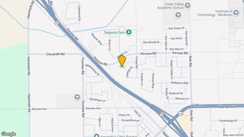 5309 Corvo Way Map and Location Details