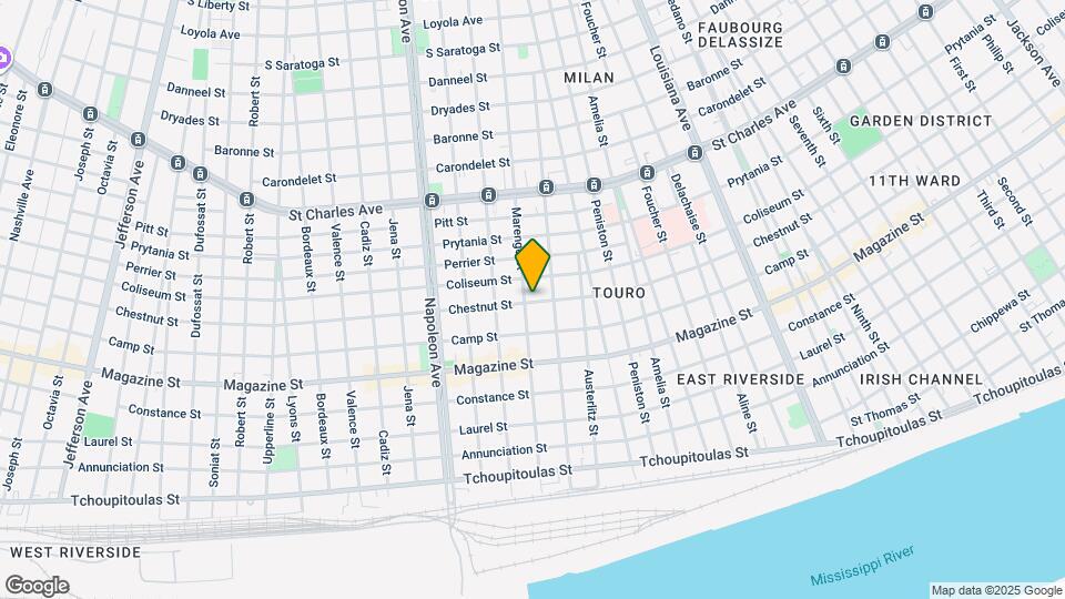 1101 Marengo St, Unit Apt C Map and Location Details