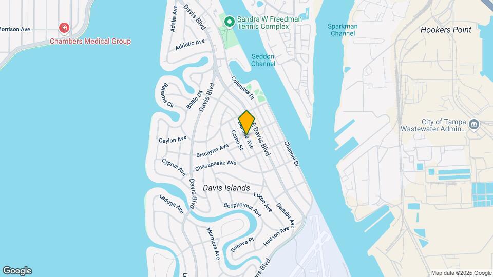 Biscayne Apartments Map and Location Details