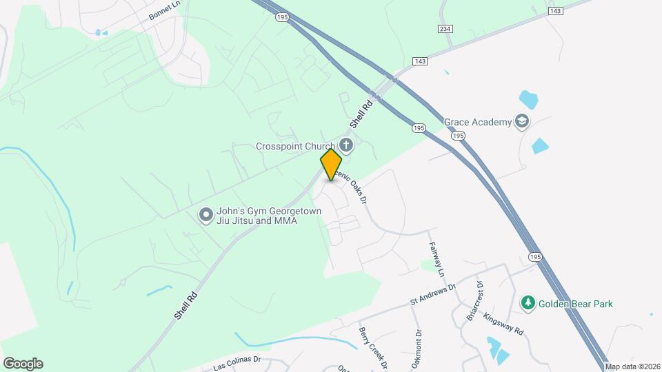 1004 Yaupon Holly Dr Map and Location Details