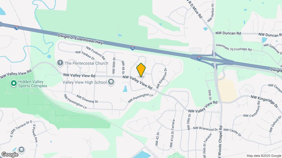 1313 NW Covington Dr Map and Location Details