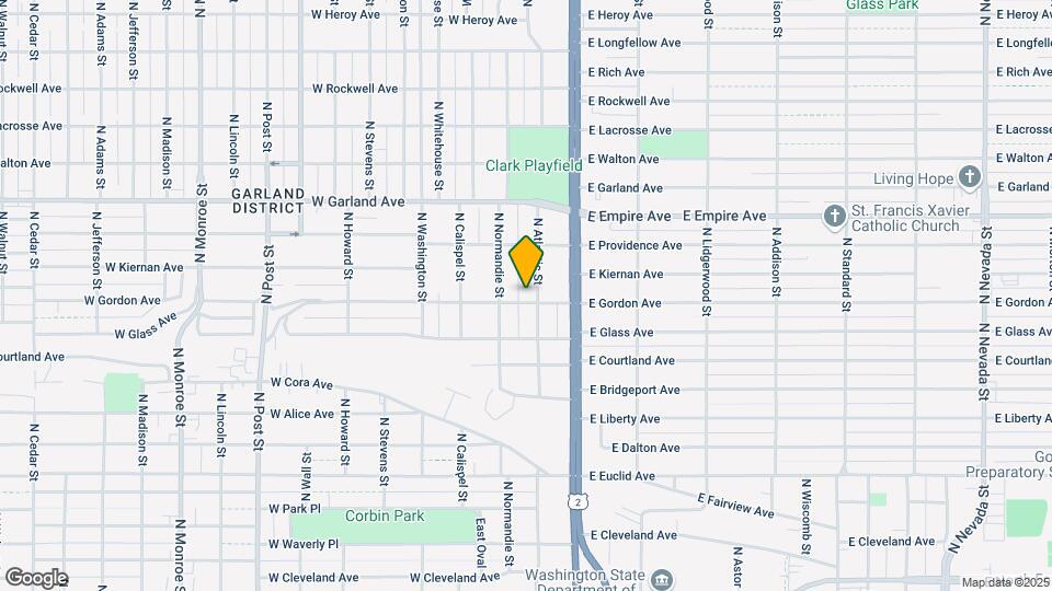 3603 N Atlantic St Map and Location Details