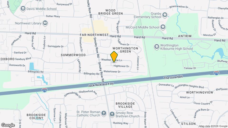 1780-1782-1782 Hightower Dr Mapa y Detalles de la Ubicación