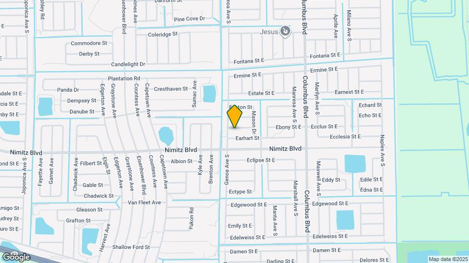 1108 Eauclaire St E Map and Location Details