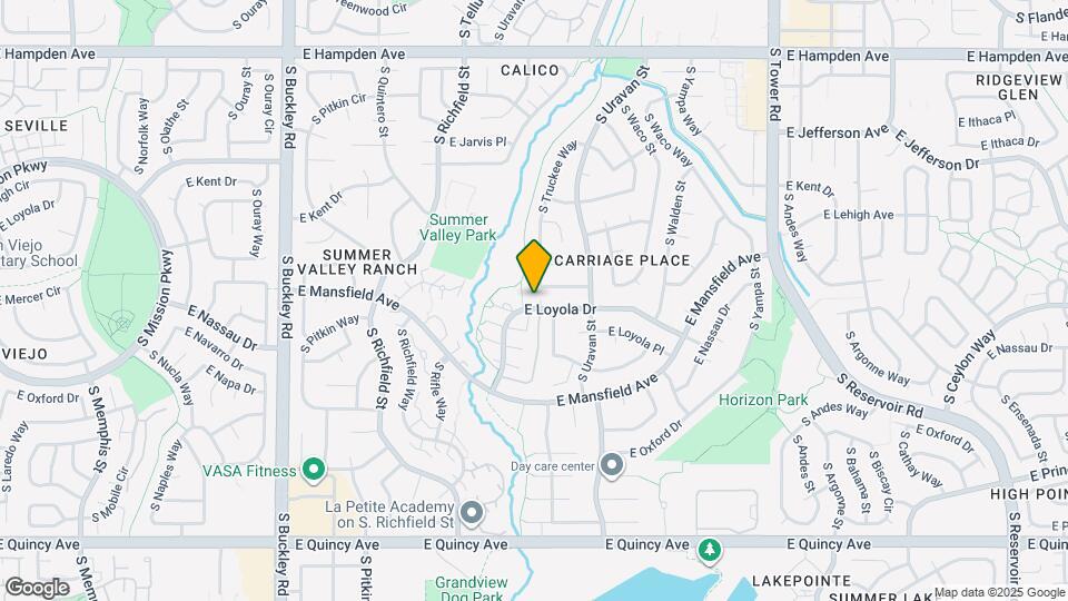 17697 E Loyola Dr Map and Location Details