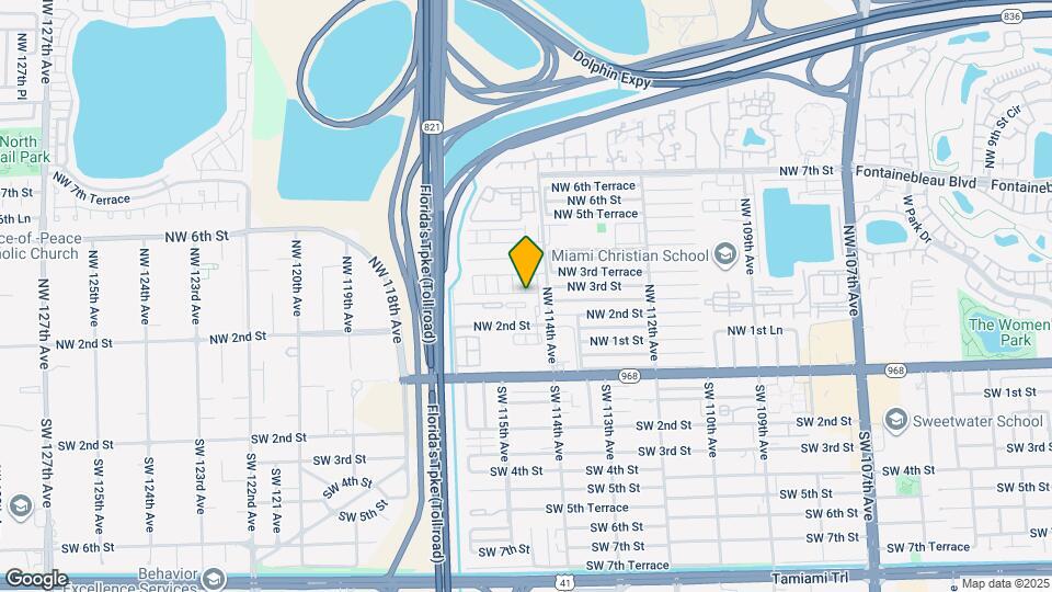 300 NW 114th Ave Map and Location Details