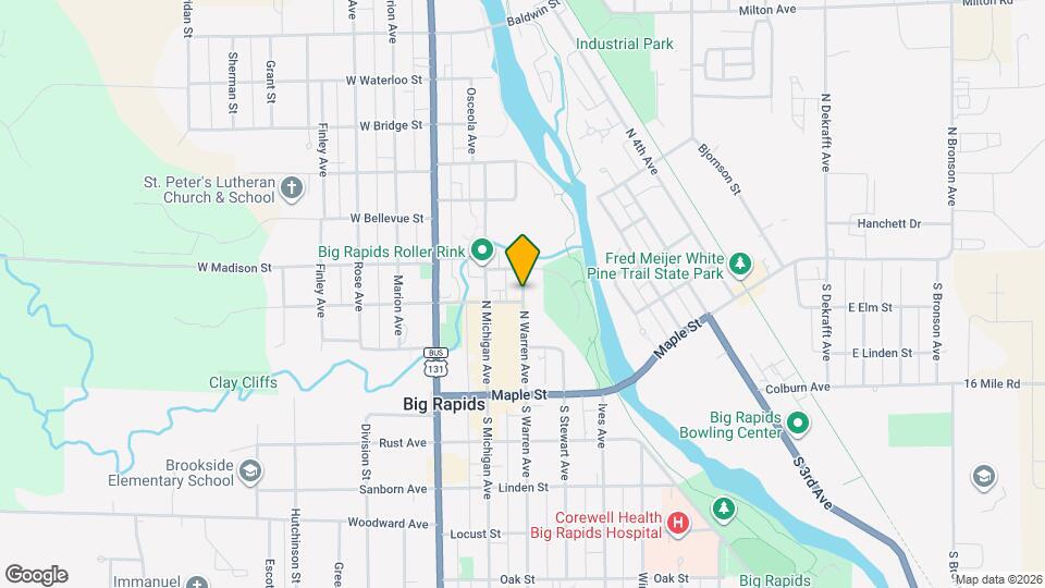 319 N Warren Ave Map and Location Details