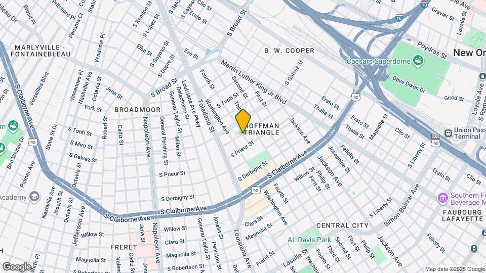 2700 S Johnson St Map and Location Details